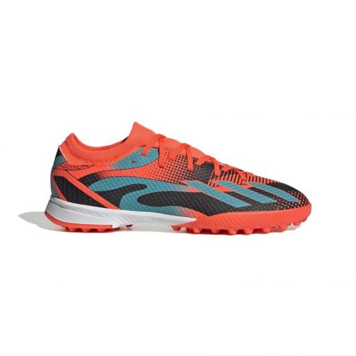 adidas X Speedportal .3 Tf L10nel M35si - Oranje/turquoise/zwart Kinderen Limited Edition - Turf (Tf), maat 30