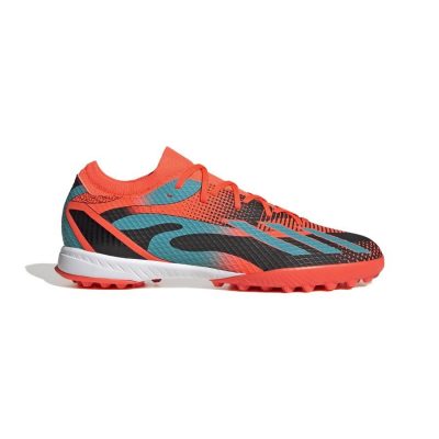 adidas X Speedportal .3 Tf L10nel M35si - Oranje/turquoise/zwart Limited Edition - Turf (Tf), maat 41⅓