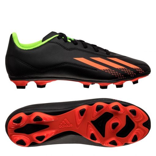 adidas X Speedportal .4 Fxg Nightstrike - Zwart/rood/groen Kinderen - Kunstgras (Ag) / Natuurgras (Fg), maat 29