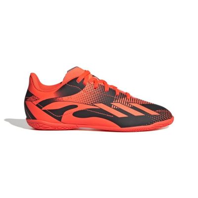 adidas X Speedportal .4 In L10nel M35si - Oranje/zwart Kinderen Limited Edition - Indoor (Ic), maat 34