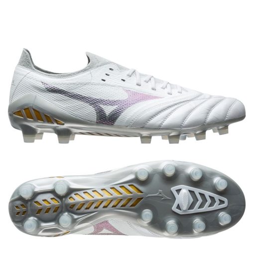 Mizuno Morelia Neo lll Beta Elite Shining - Wit/Grijs