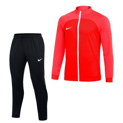 Nike Academy Pro Trainingspak Felrood Zwart Grijs
