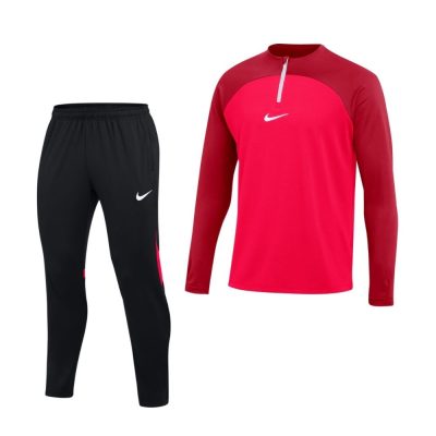 Nike Academy Pro Trainingspak Rood Donkerrood Zwart