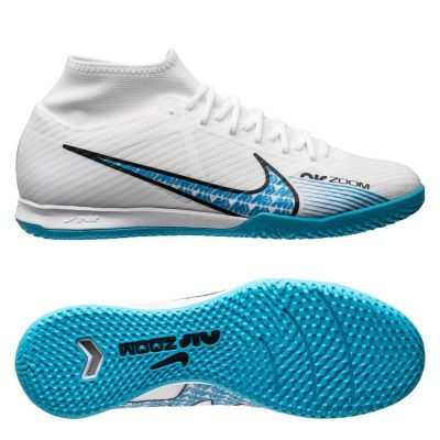 Nike Air Zoom Mercurial Superfly 9 Academy Ic Blast - Wit/blauw/roze - Indoor (Ic), maat 44½