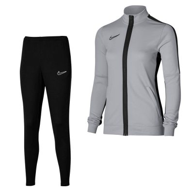 Nike Dri-FIT Academy 23 Full-Zip Trainingspak Dames Grijs Zwart Wit