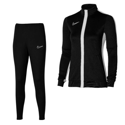 Nike Dri-FIT Academy 23 Full-Zip Trainingspak Dames Zwart Wit