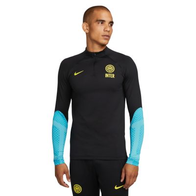 Nike Inter Milan Strike Trainingstrui 2022-2023 CL Zwart Geel Blauw