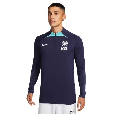 Nike Inter Milan Strike Trainingstrui 2022-2023 Donkerblauw Wit