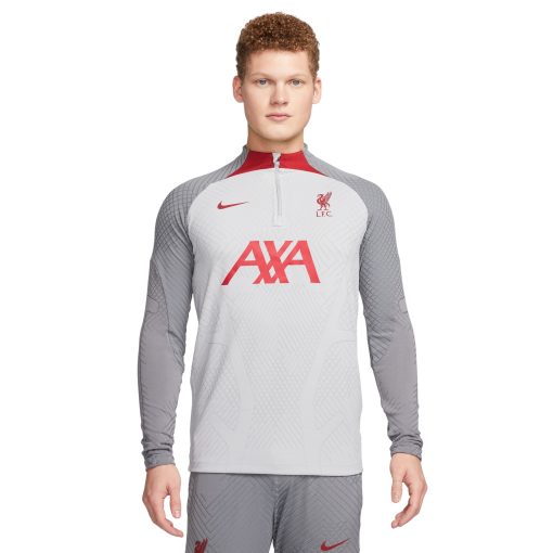 Nike Liverpool Strike Elite Trainingstrui 2022-2023 Grijs Rood