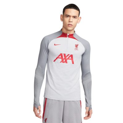 Nike Liverpool Strike Trainingstrui 2022-2023 Grijs Rood