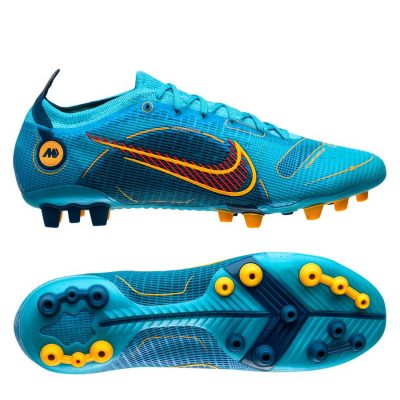Nike Mercurial Vapor 14 Elite Ag-pro Blueprint - Blauw/oranje/blauw - Kunstgras (Ag), maat 47½