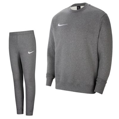 Nike Park 20 Fleece Sweat Trainingspak Kids Grijs