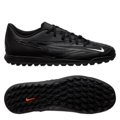 Nike Phantom Gx Club Tf Black Pack - Zwart/wit/grijs - Turf (Tf), maat 45½