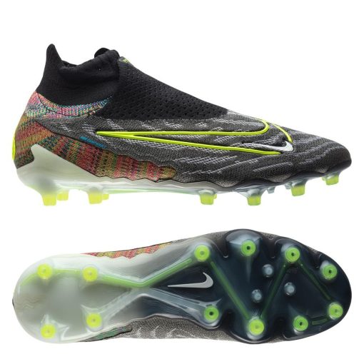 Nike Phantom Gx Elite Fusion Df Ag-pro Link - Zwart/neon/wit/blauw - Kunstgras (Ag), maat 36½