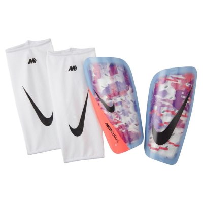 Nike Scheenbeschermers Mercurial Lite Dream Speed 6 - Blauw/wit/zwart, maat Medium/150-170cm