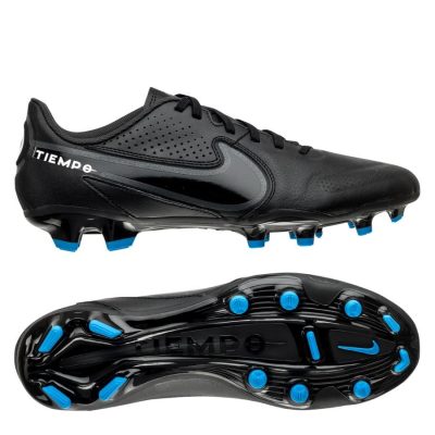 Nike Tiempo Legend 9 Academy Mg - Zwart/grijs/wit - Kunstgras (Ag) / Natuurgras (Fg), maat 42½