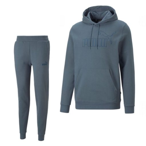 PUMA Essentials Elevated Hoodie Trainingspak Grijsblauw