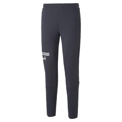 PUMA Manchester City Casual Trainingsbroek 2022-2023 Donkerblauw Grijs Paars