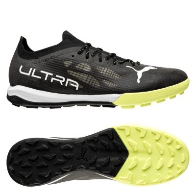 PUMA Ultra 1.4 Pro Cage Tt Eclipse - Zwart/wit/groen - Turf (Tf), maat 41