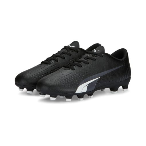 PUMA Ultra Play Gras / Kunstgras Voetbalschoenen (MG) Kids Zwart Wit