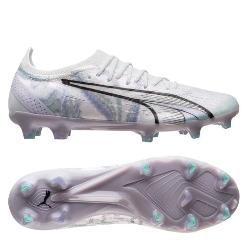 PUMA Ultra Ultimate Fg/ag Brilliance - Wit/zwart Vrouw Limited Edition - Kunstgras (Ag) / Natuurgras (Fg), maat 35½