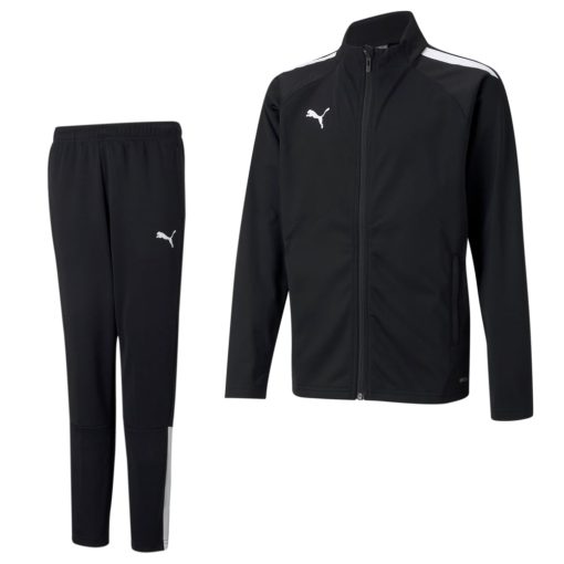 PUMA teamLIGA Trainingspak Kids Zwart Zwart