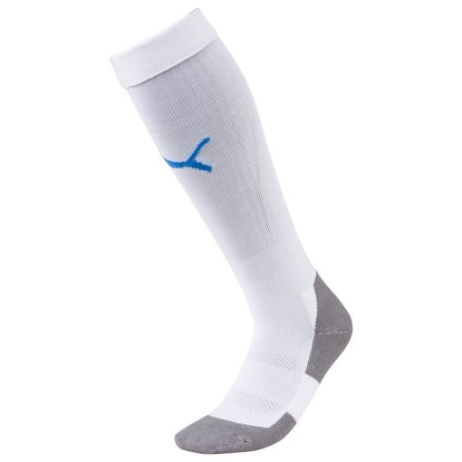 Team LIGA Socks CORE Puma White-Electric Blue Lemonade