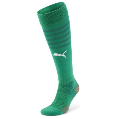 Teamfinal Socks Pepper Green-PUMA White, maat 39-42