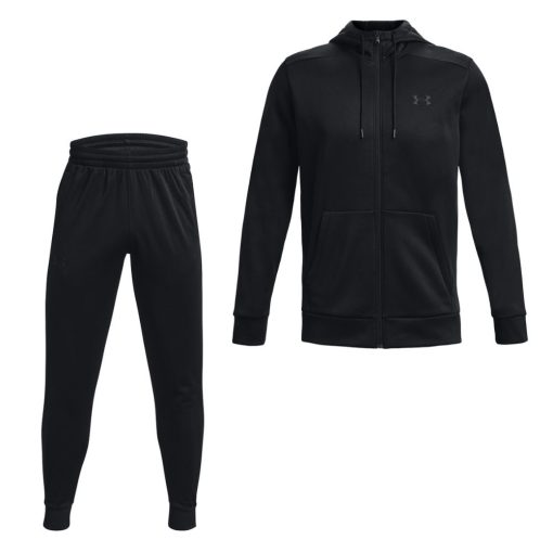 Under Armour Fleece Full-Zip Trainingspak Zwart