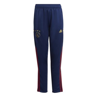 adidas Ajax Trainingsbroek 2022-2023 Kids Donkerblauw Donkerrood Goud