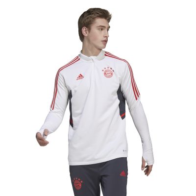 adidas Bayern München Trainingstrui 2022-2023 Wit