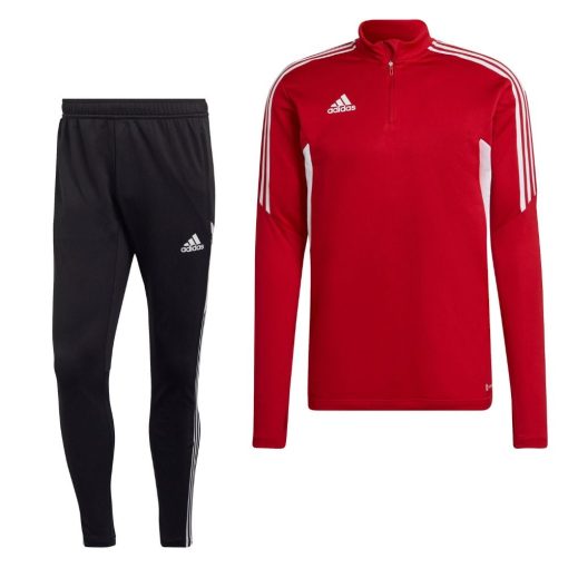 adidas Condivo 22 Trainingspak Rood Zwart Wit