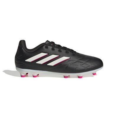 adidas Copa Pure.3 Gras Voetbalschoenen (FG) Kids Zwart Wit Felroze