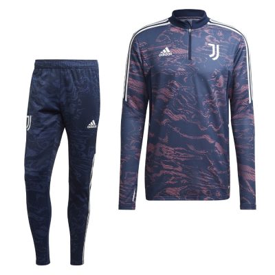 adidas Juventus Trainingspak Europees 2022-2023 Donkerblauw