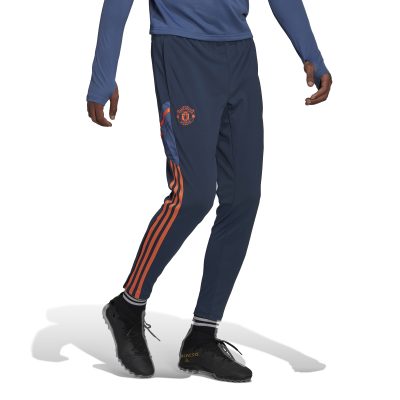 adidas Manchester United Trainingsbroek 2022-2023 Blauw