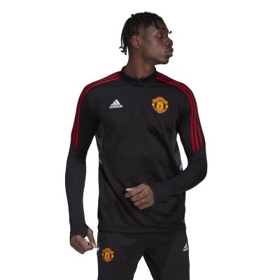 adidas Manchester United Trainingstrui 2022-2023 Zwart