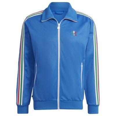 adidas Originals Trainingsjas Beckenbauer - Blauw/wit/rood/groen, maat Medium