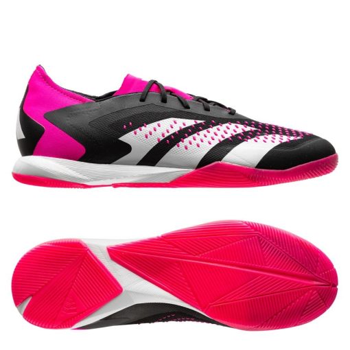 adidas Predator Accuracy .1 In Own Your Football - Zwart/wit/roze - Indoor (Ic), maat 42