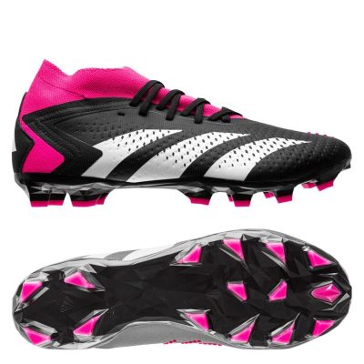 adidas Predator Accuracy .2 Mg Own Your Football - Zwart/wit/roze - Kunstgras (Ag) / Natuurgras (Fg), maat 44