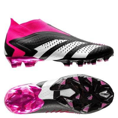 adidas Predator Accuracy + AG Own Your Football - Zwart/Wit/Roze - Kunstgras (AG), maat 40