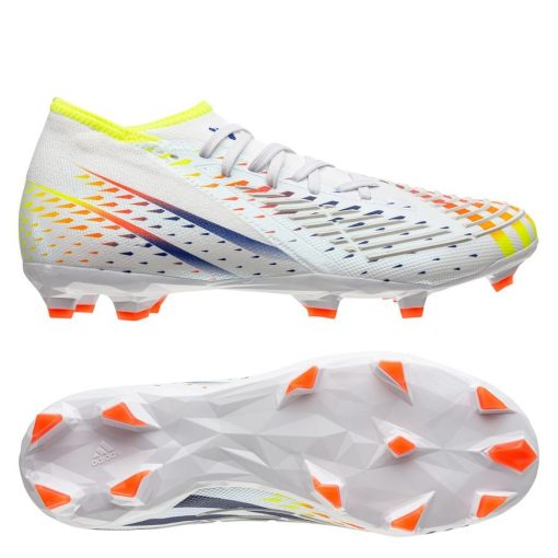 adidas Predator Edge .2 FG Al Rihla - Wit/Geel/Blauw