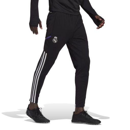 adidas Real Madrid Trainingsbroek 2022-2023 Zwart Wit Paars