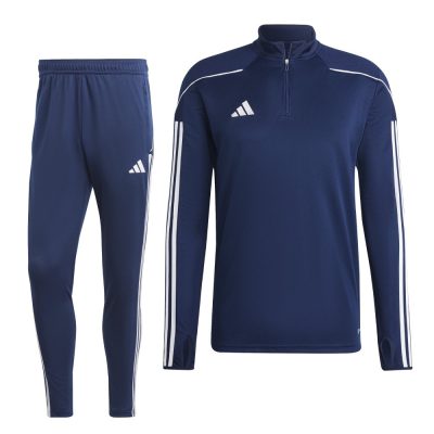 adidas Tiro 23 League 1/4-Zip Trainingspak Blauw Zwart