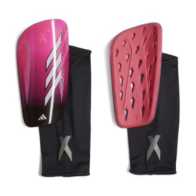 adidas X League Scheenbeschermers Roze Wit Zwart