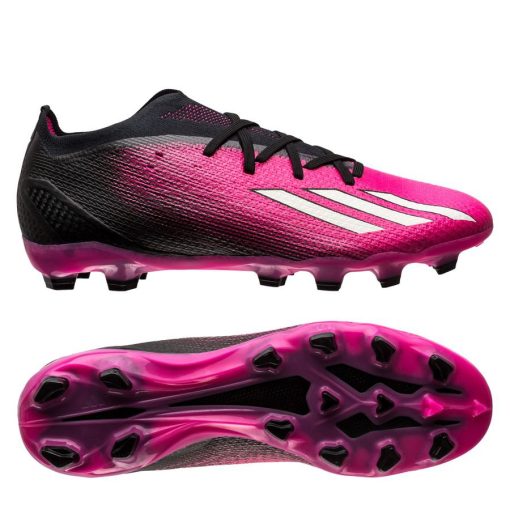 adidas X Speedportal .2 Mg Own Your Football - Roze/zilver/zwart - Kunstgras (Ag) / Natuurgras (Fg), maat 40