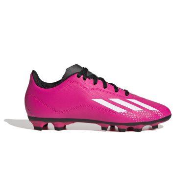 adidas X Speedportal.4 Gras / Kunstgras Voetbalschoenen (FxG) Kids Roze Zwart Wit