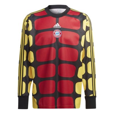 Bayern München Keepersshirt Retro Icon - Zwart/Geel/Rood