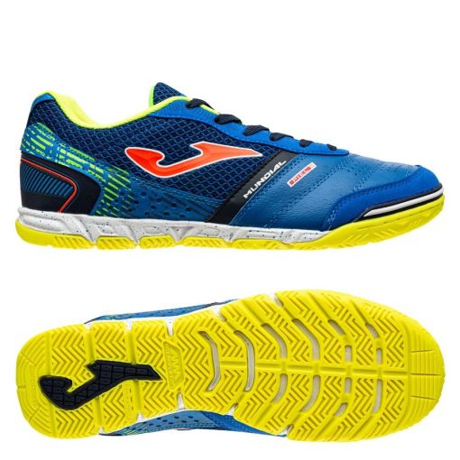 Joma Mundial 2204 IN - Blauw/Neon/Rood