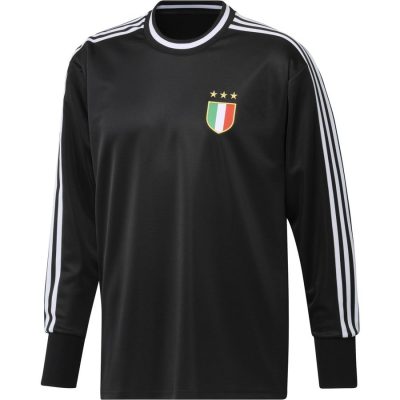 Juventus Keepersshirt Retro Icon - Zwart/Wit