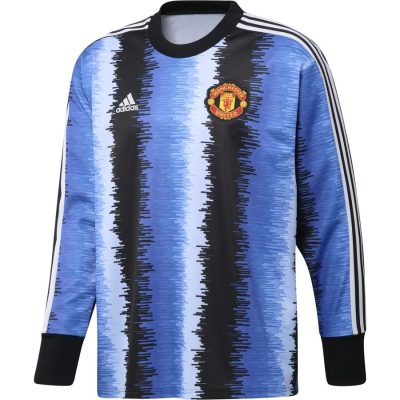Manchester United Keepersshirt Retro Icon - Zwart/Blauw/Wit